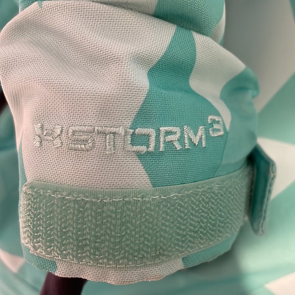 Under Armour YXL, Coldgear, Infrared, Powerline, Winter Jacket. Mint Green. - Picture 4 of 14